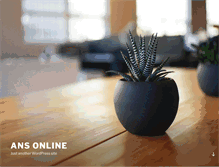 Tablet Screenshot of ansuk.org